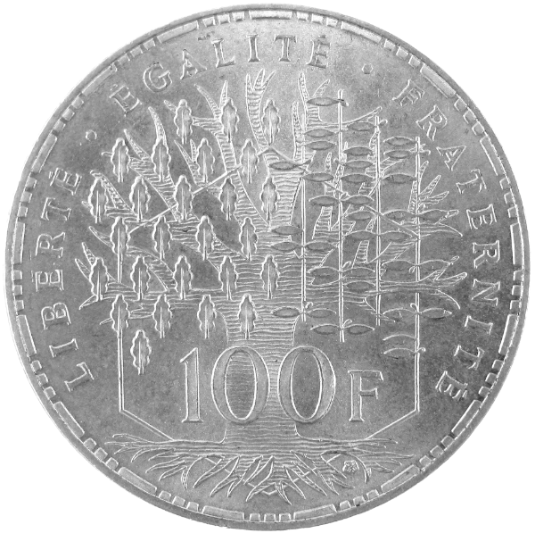 100 Francs Argent (1982 - ...)