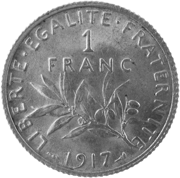 1 Franc Semeuse (1898-1920)