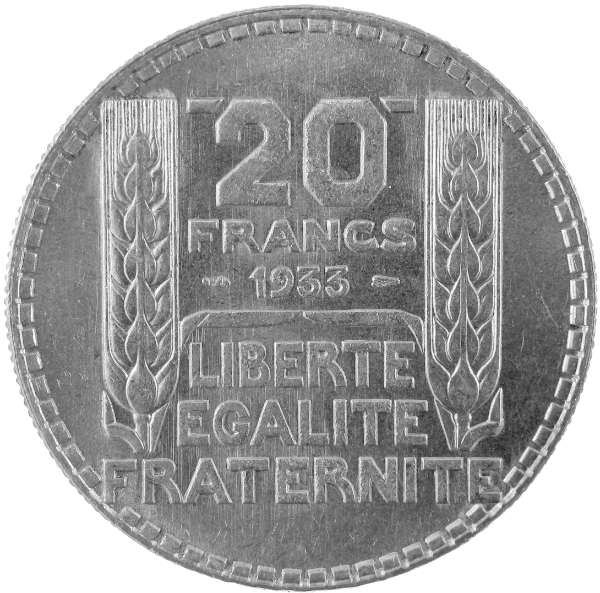 20 Francs Turin (1929-1939)