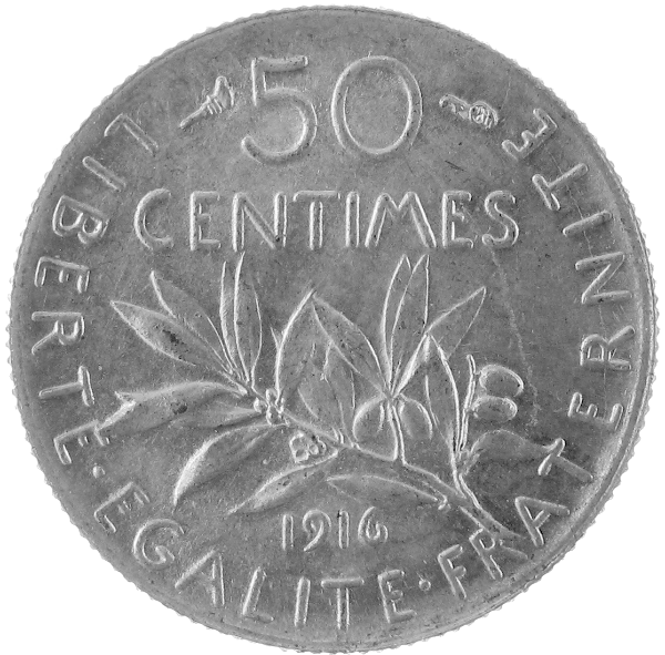 50 Cts Semeuse (1897-1920)